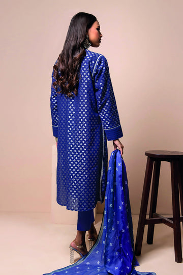 Bbj22101 Blue Khaadi Online Spring Summer 2022